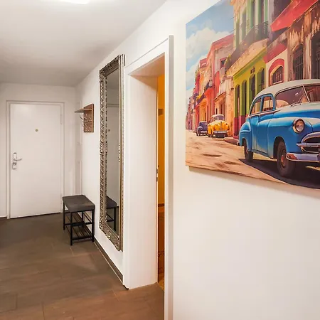 Zentrale Luxus Nuernberg, Balkon, Parkplatz, Self-check-in