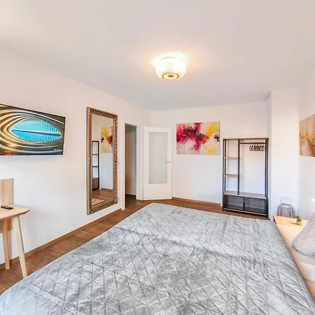 Appartement Zentrale Luxus Nuernberg, Balkon, Parkplatz, Self-check-in *