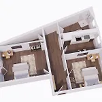 Luxus Im Zentrum Nuernbergs, Nahe Messe, Mit Balkon & Parkplatz, Naehe Playmobilfunpark, Self-check-in 아파트 *