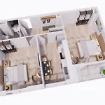 Luxus Im Zentrum Nuernbergs, Nahe Messe, Mit Balkon & Parkplatz, Naehe Playmobilfunpark, Self-check-in *