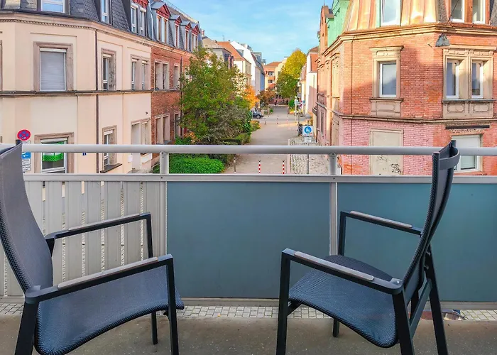 公寓 Luxus Im Zentrum Nuernbergs, Nahe Messe, Mit Balkon & Parkplatz, Naehe Playmobilfunpark, Self-check-in *